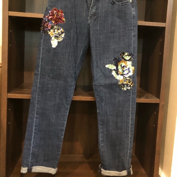 Anthropologie Pilcro Mid-Rise Slim Boyfriend Jeans - Picture 3 of 6